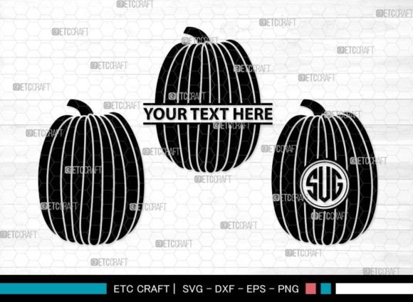 Download Pumpkin Monogram, Autumn Pumpkin SVG - Monogram Collection