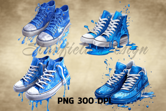 Download Blue Shoes Dripping Png, Shoes PNG - Shoes png Collection