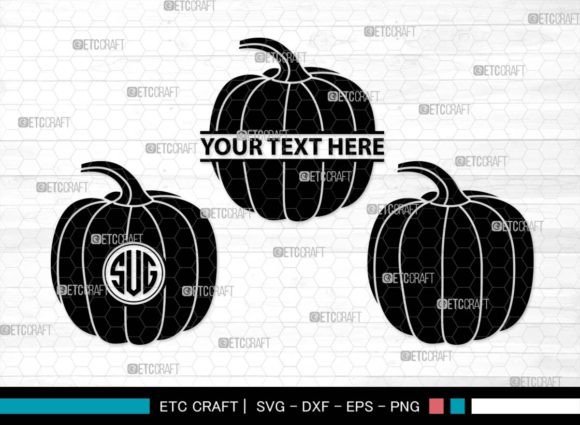 Download Pumpkin Monogram, Autumn Pumpkin SVG - Monogram Collection