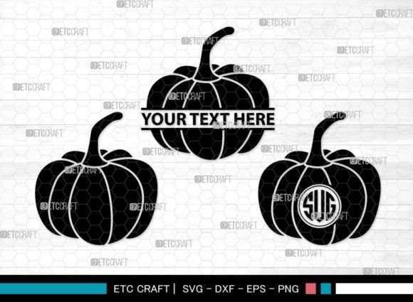 Download Pumpkin Monogram, Autumn Pumpkin SVG - Monogram Collection