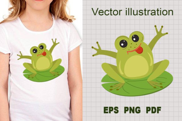 Download Merry Frog. Vector Illustration - Premium Resources
