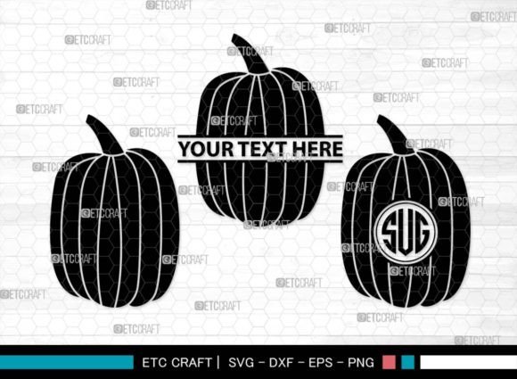 Download Pumpkin Monogram, Autumn Pumpkin SVG - Monogram Collection
