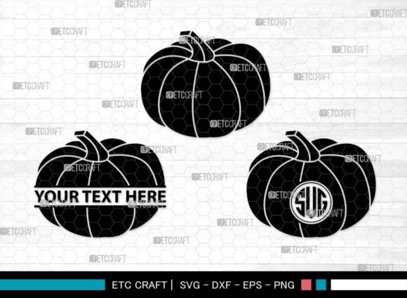 Download Pumpkin Monogram, Autumn Pumpkin SVG - Monogram Collection