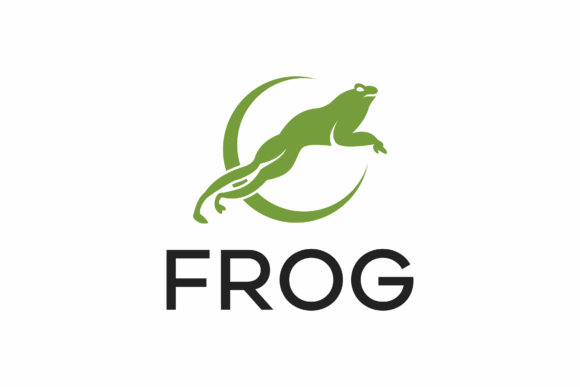 Download Jumping Frog Vector Logo Design - Premium Resources