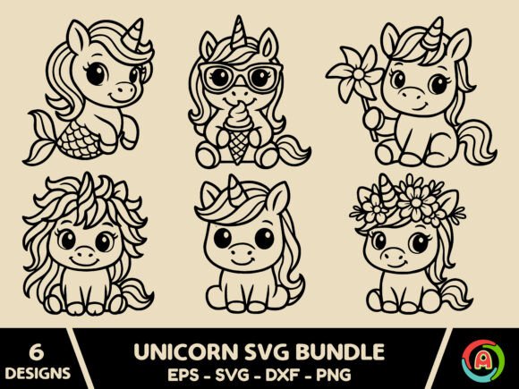 Download Unicorn Svg Bundle - Unicorn Collection